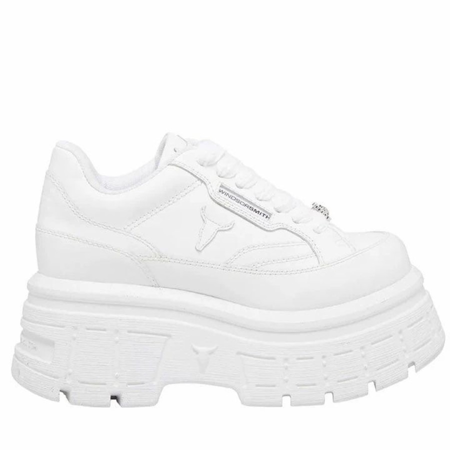 * Windsor Smith Swerve White Sneakers Sneakers