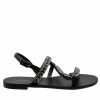 * S.Piero E1-089 Black Sandals Sandals