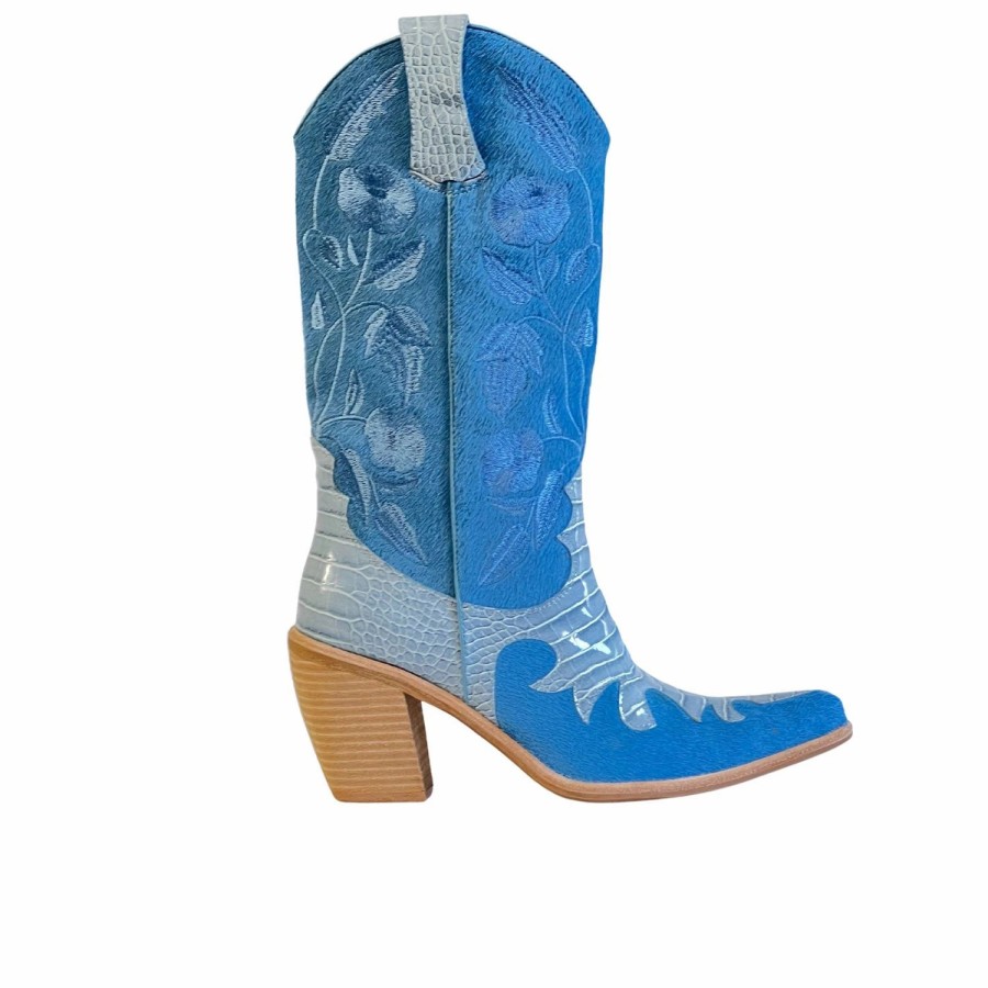 * Jeffrey Campbell En Guard F Blue Boots