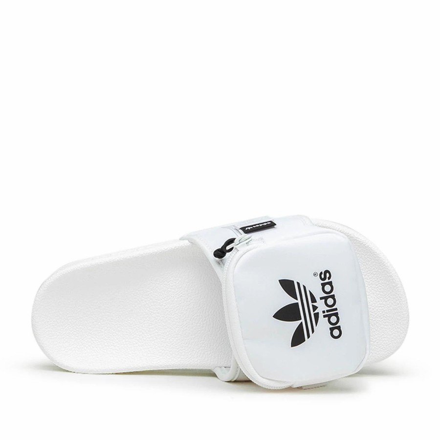 * Adidas Originals Adidas W Pouchylette (White) Flats