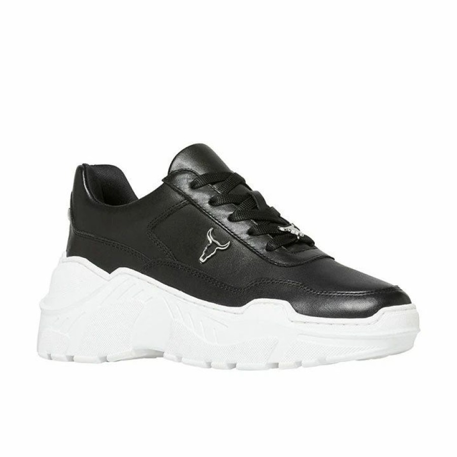 * Windsor Smith Carte Black Sneakers