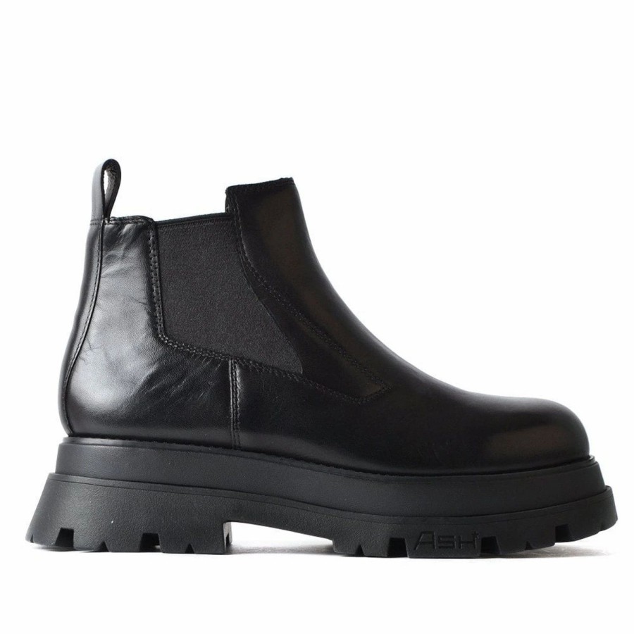 * Ash Rich Ankle Black Boots Boots