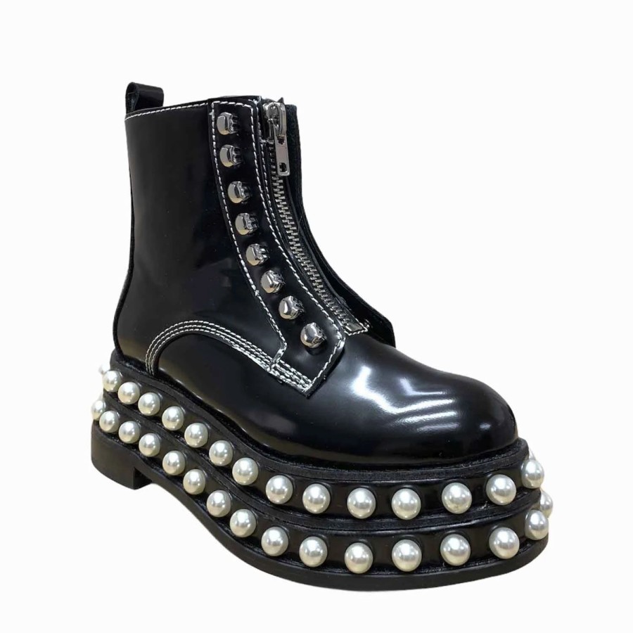 * Jeffrey Campbell Locura Pearls Boots Boots