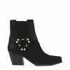 * Jeffrey Campbell Partner Black Matte Snake Boots Boots