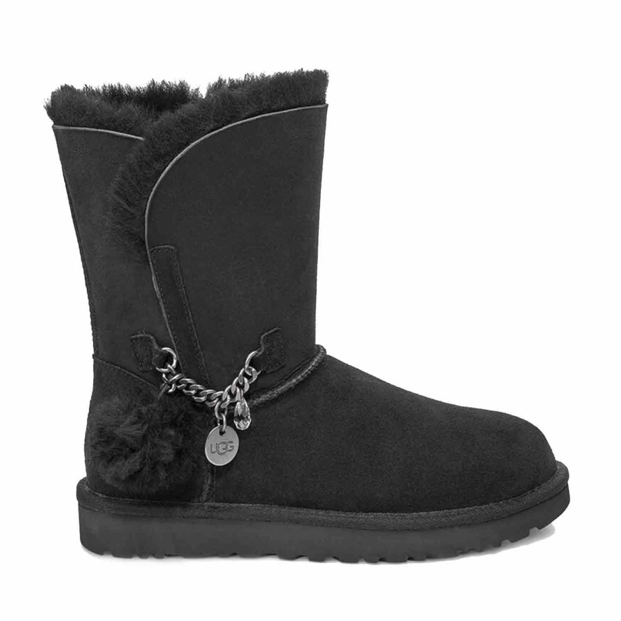 * Ugg Classic Mini Charms Boot Black Boots