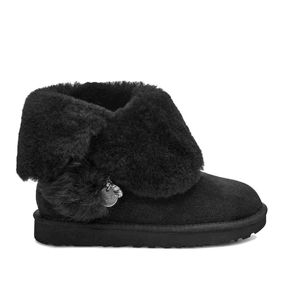 * Ugg Classic Mini Charms Boot Black Boots