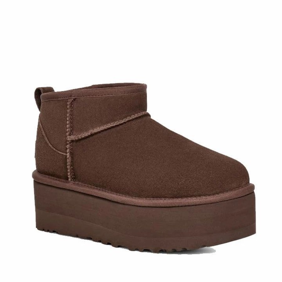 * Ugg Ultra Mini Brown Platform Boots Boots