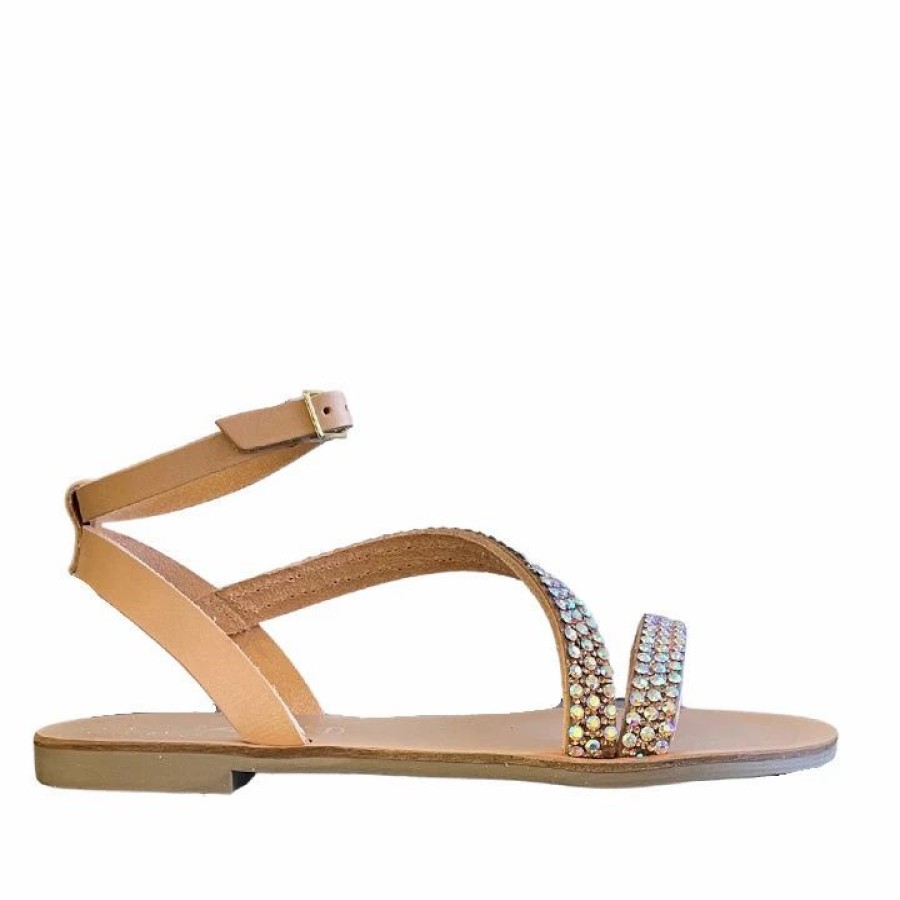 * S.Piero E1-071 Natural Sandals Flats