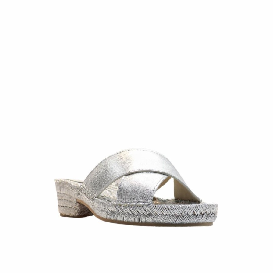 * Jeffrey Campbell Monada Silver Sandals