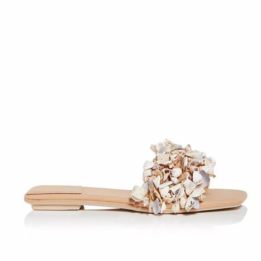 * Jeffrey Campbell Shellsea Natural Flat Flats