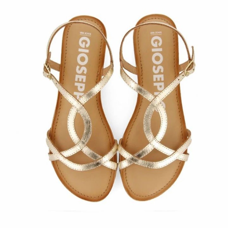 * Gioseppo Lamim Gold Sandals Sandals