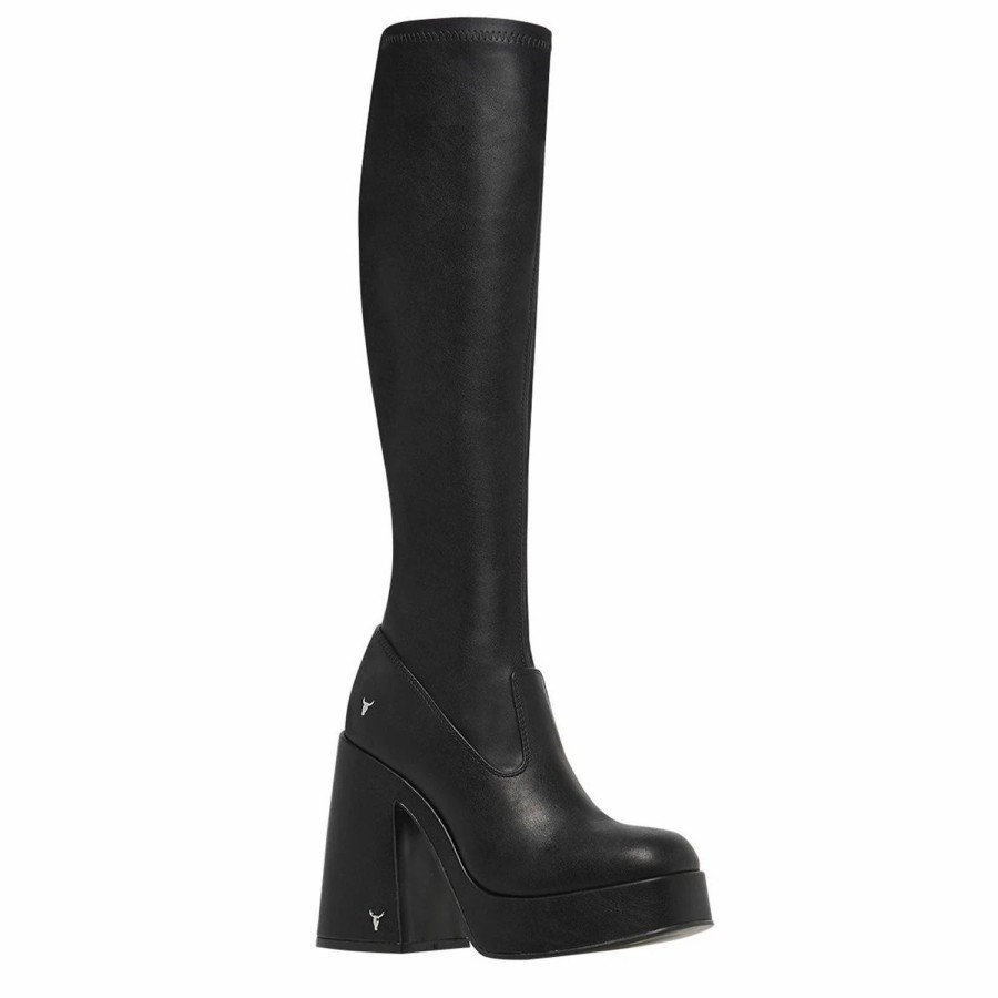 * Windsor Smith Highkey Black Boots Boots