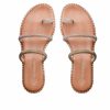 * Makis Kotris T4-010 Rosegold Sandals Sandals