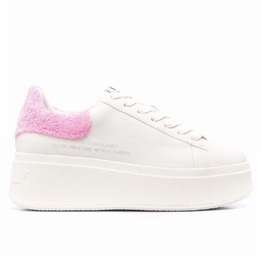 * Ash Moby Be Kind White/Dolly Sneakers