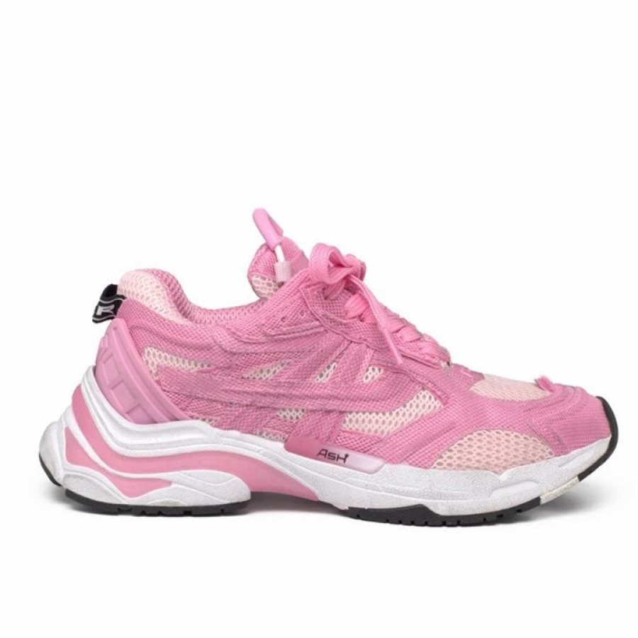 * Ash Race Net Pink Mesh Sneakers Sneakers