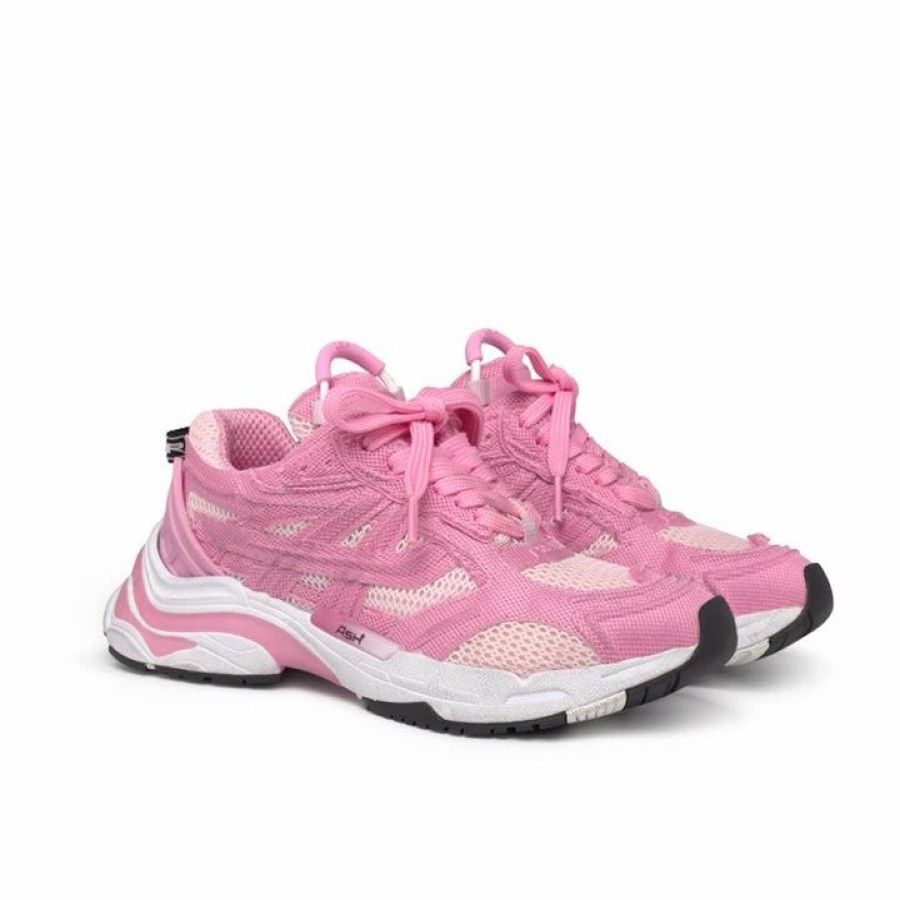 * Ash Race Net Pink Mesh Sneakers Sneakers