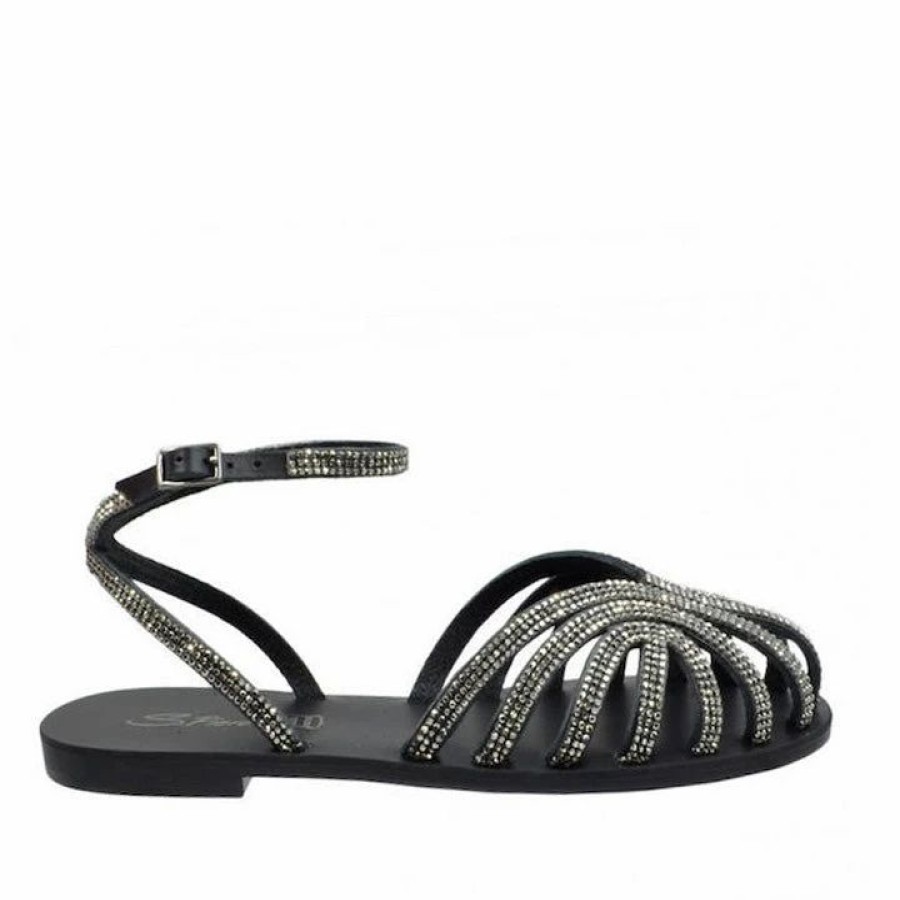 * S.Piero E1-088 Black Sandals Sandals