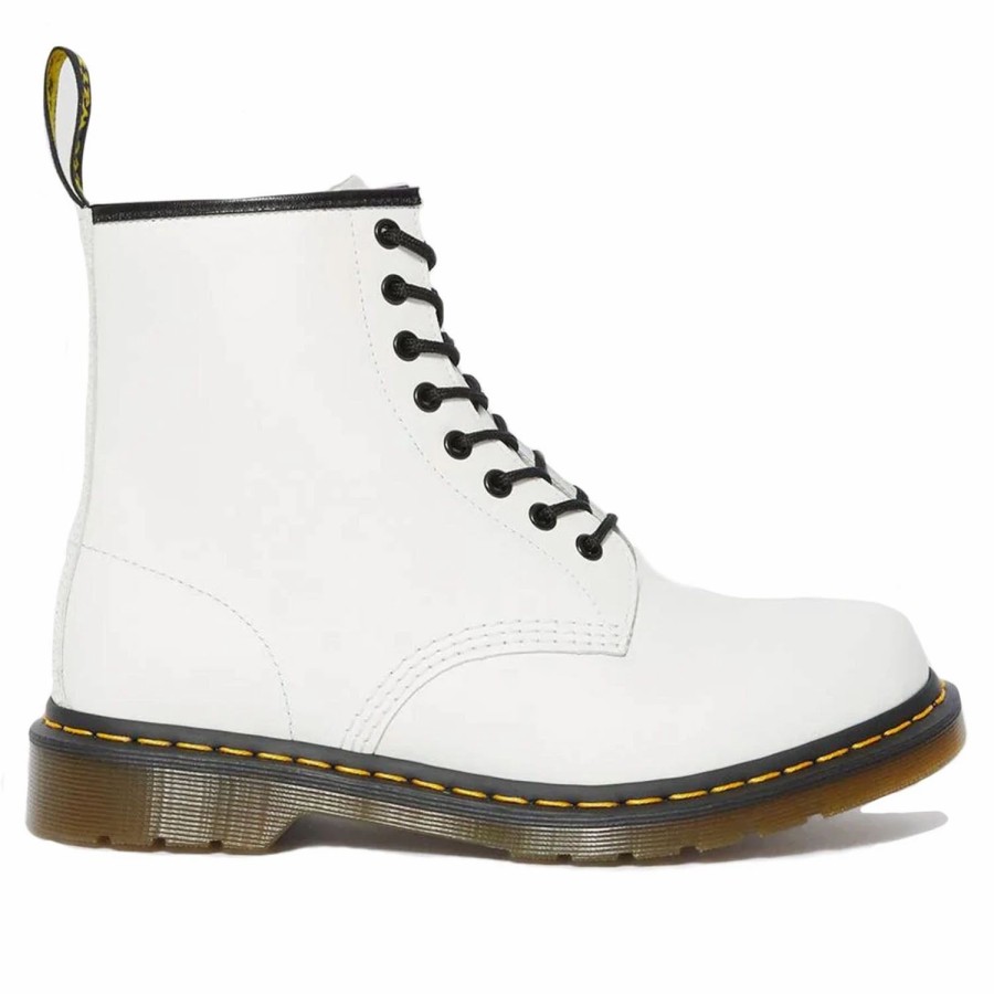 * Dr. Martens 1460 White Boots Boots