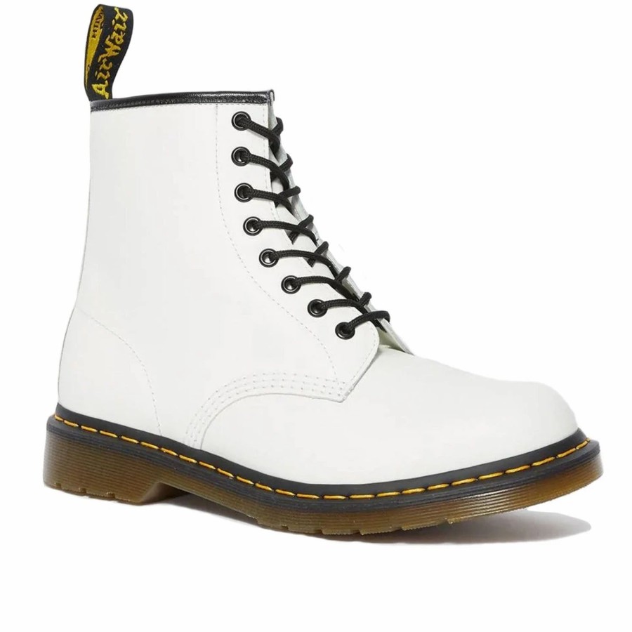 * Dr. Martens 1460 White Boots Boots