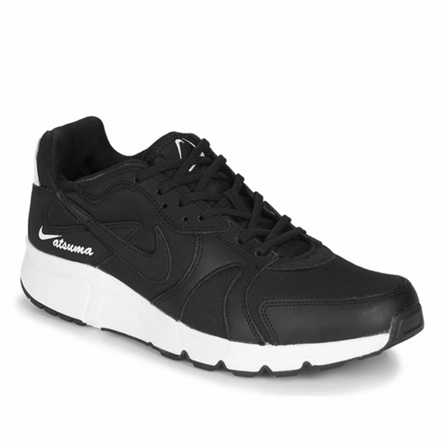 * Nike Atsuma Black White Sneakers