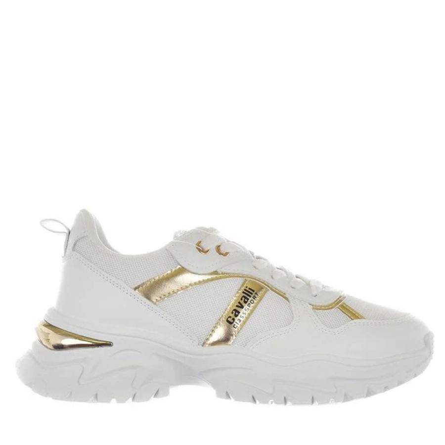 * Cavalli Class Sport Runner White Sneakers Sneakers