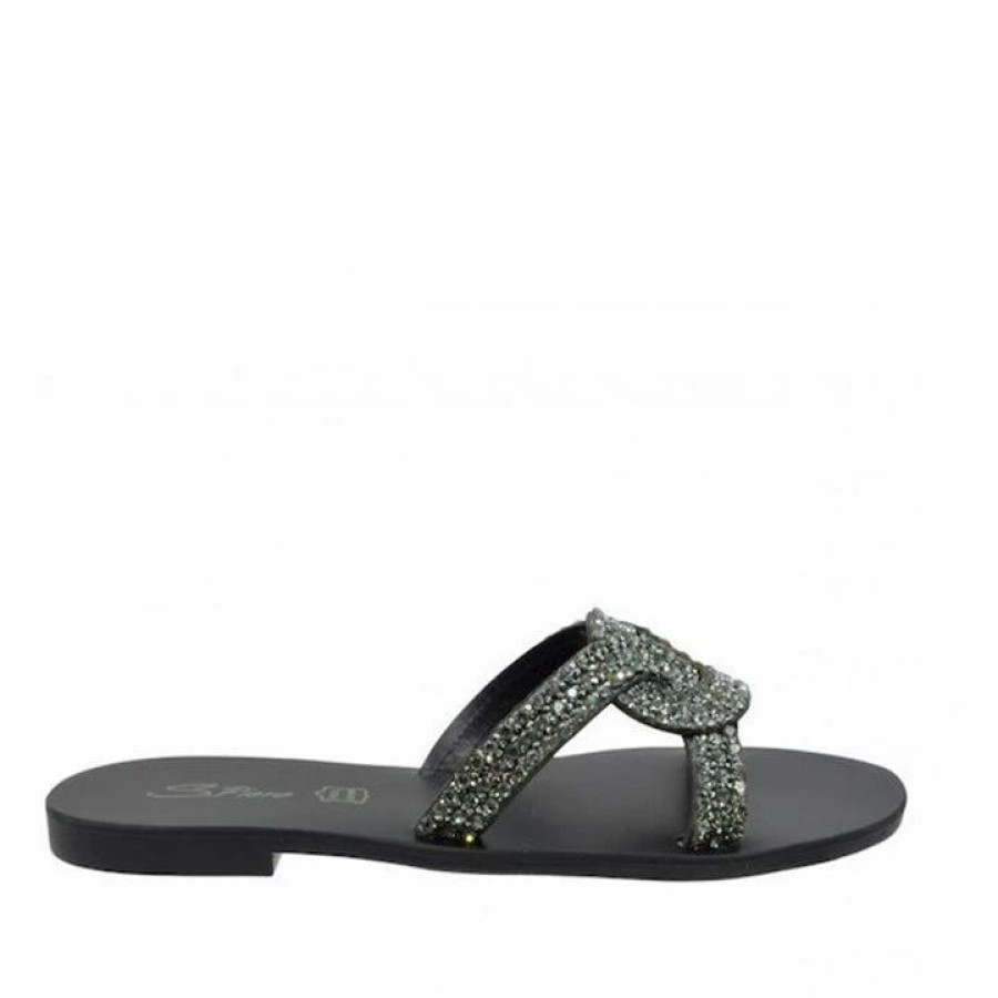 * S.Piero E1-087 Black Flats Flats