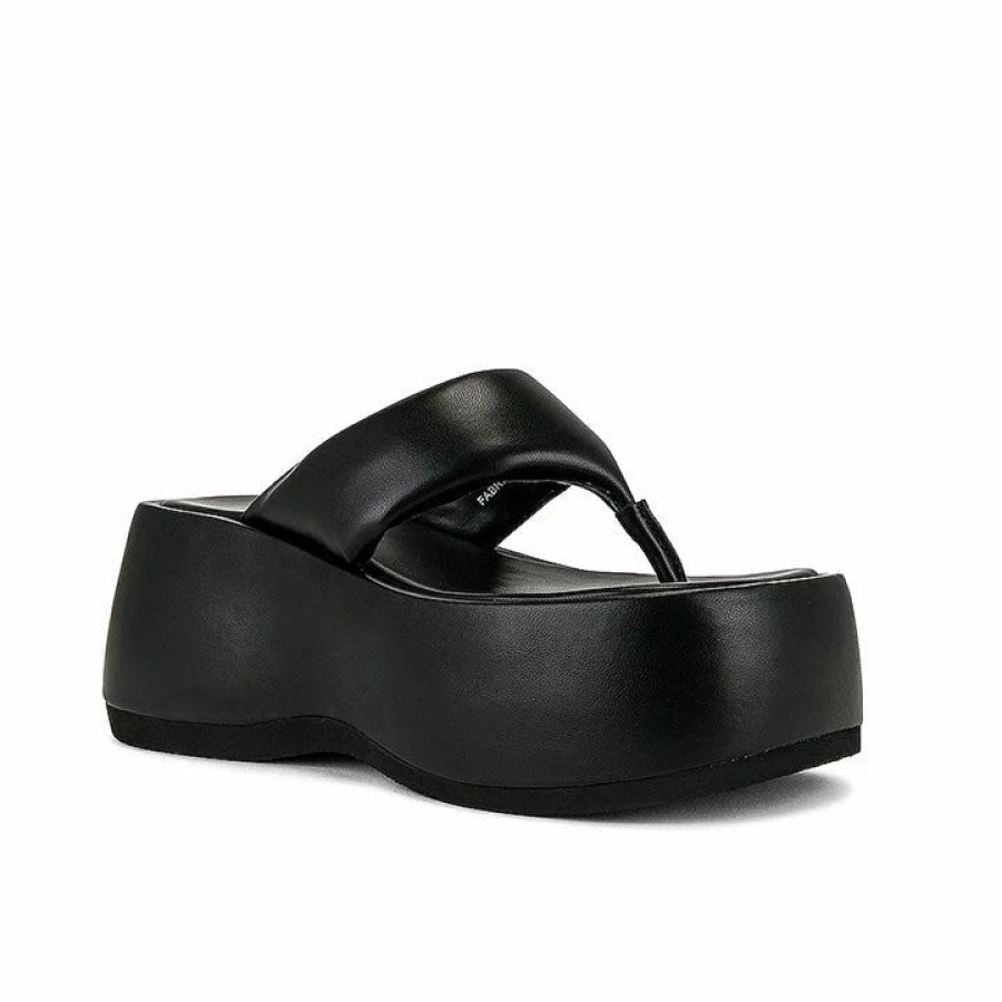 * Jeffrey Campbell Crybaby Black Sandals Sandals