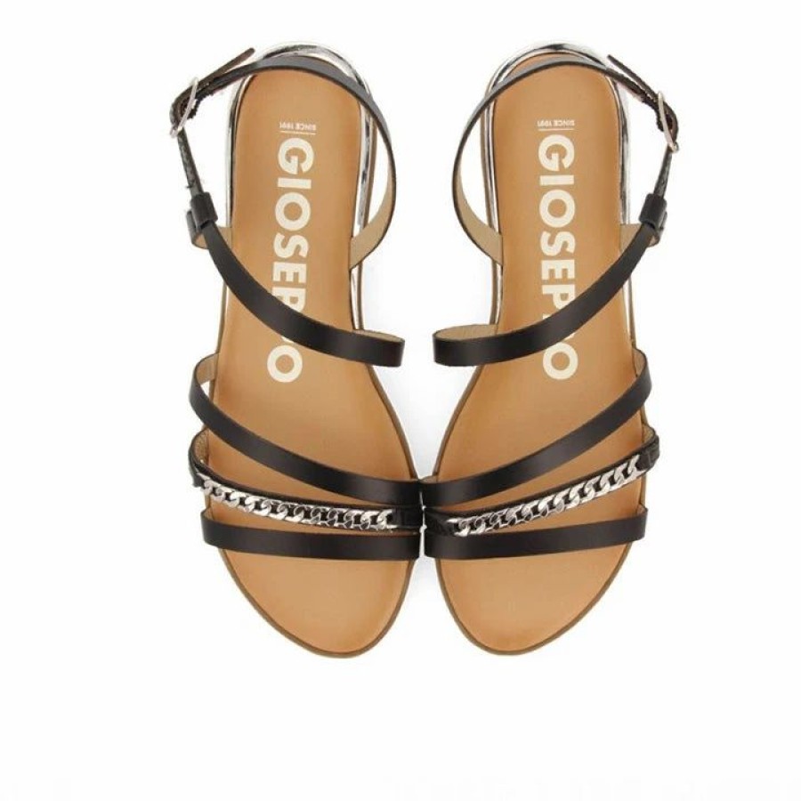 * Gioseppo Mazion Black Sandals Sandals