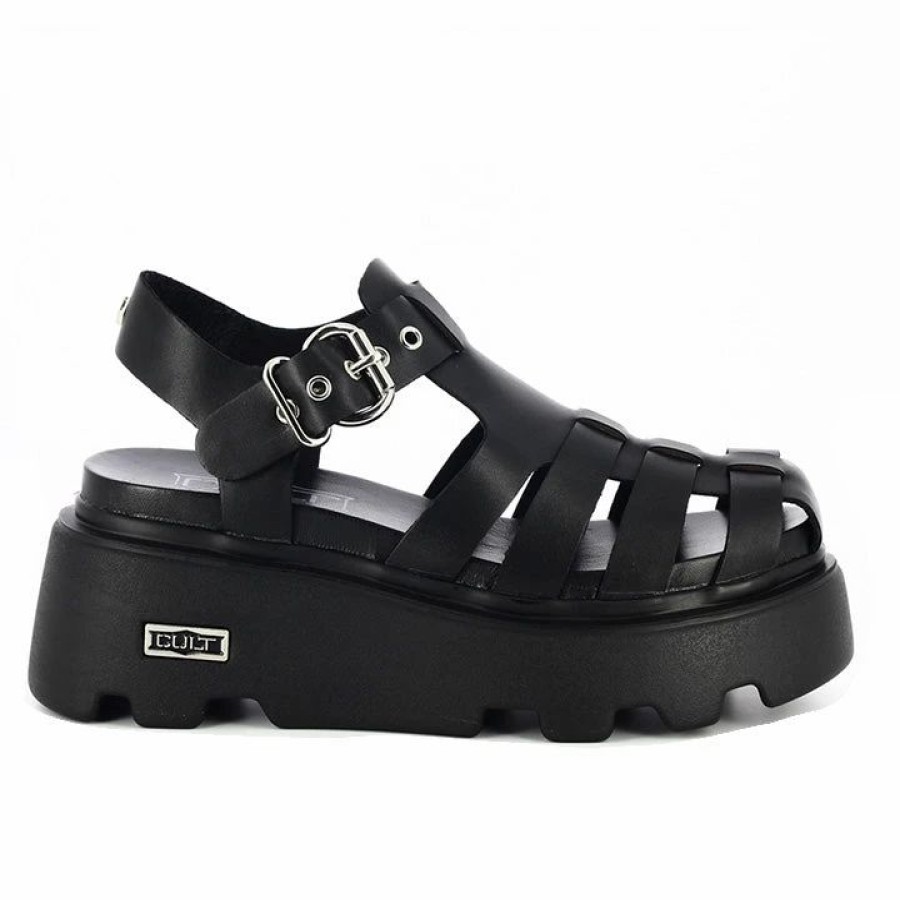 * Cult New Rock 3657 Black Sandals Sandals