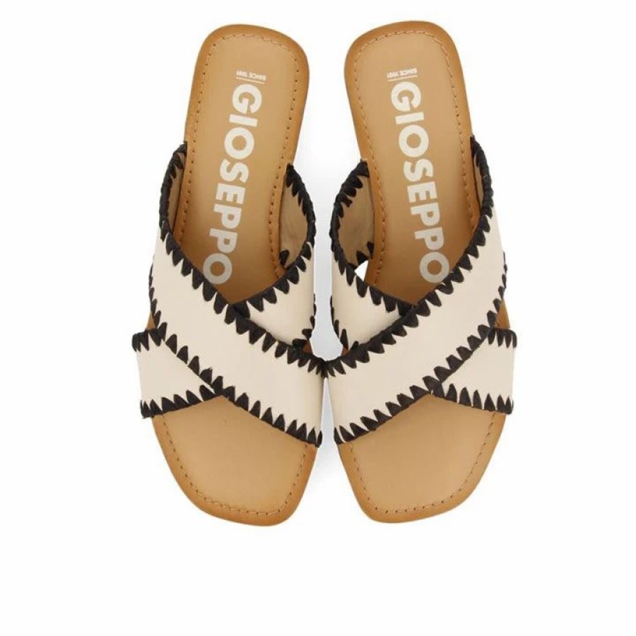 * Gioseppo Assu Off-White Sandals Sandals