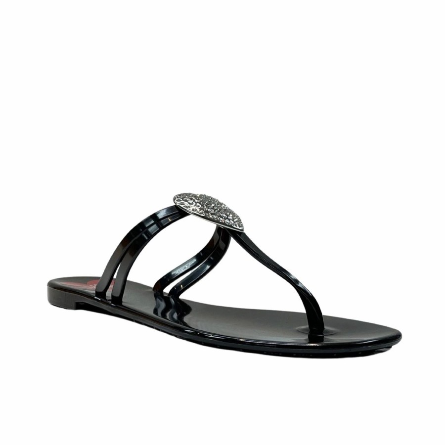 * Love Moschino Rubber Heart Sandal Sandals