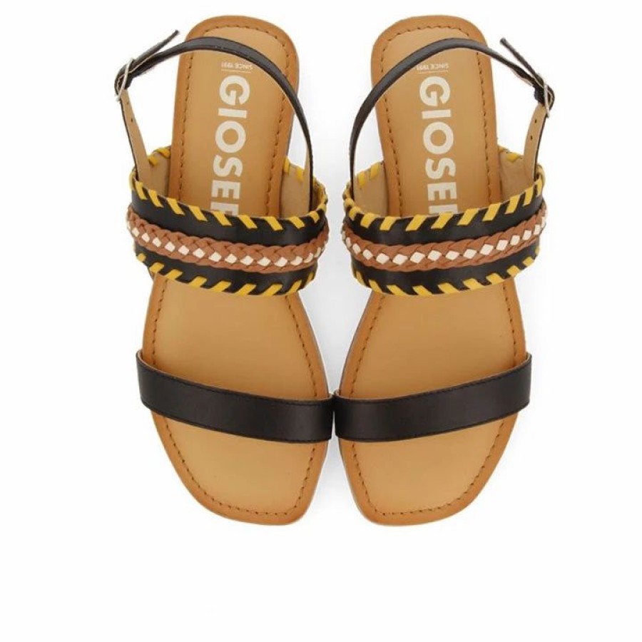 * Gioseppo Melun Black Sandals Sandals