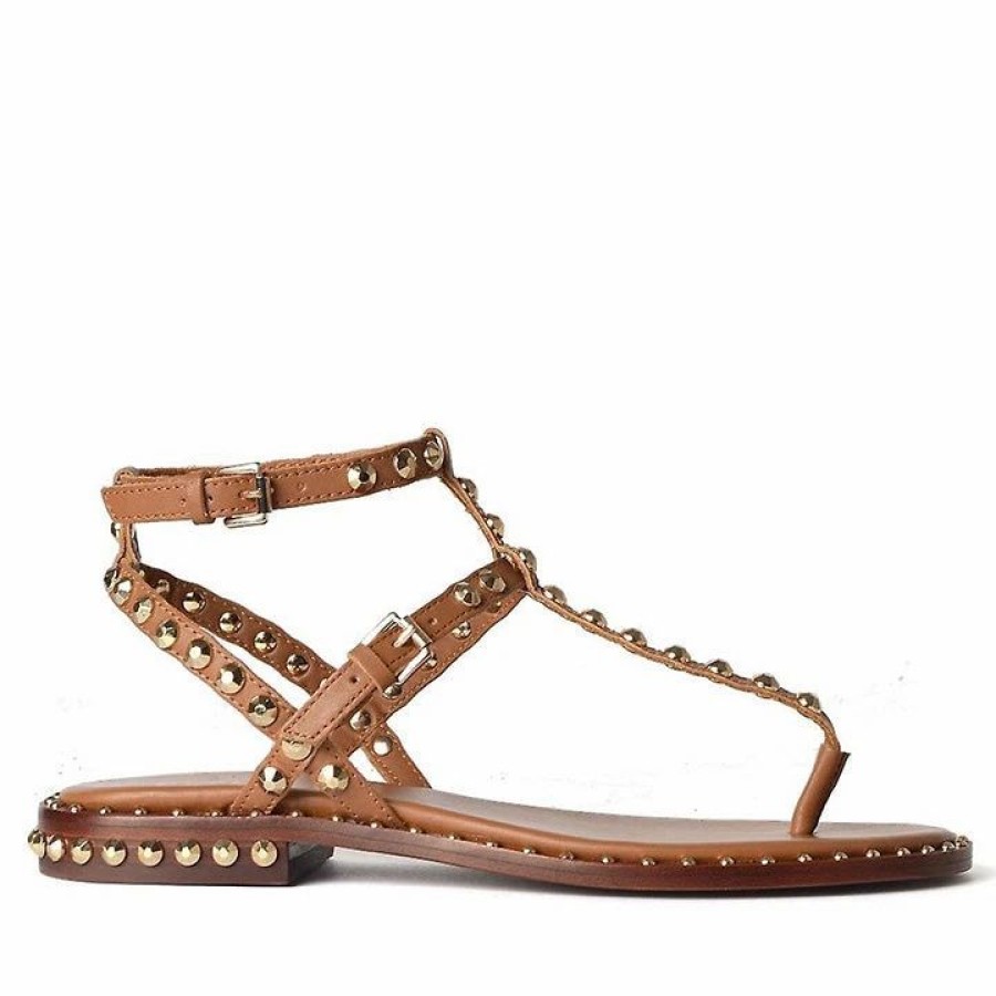 * Ash Play Metallic Brown Sandals Sandals