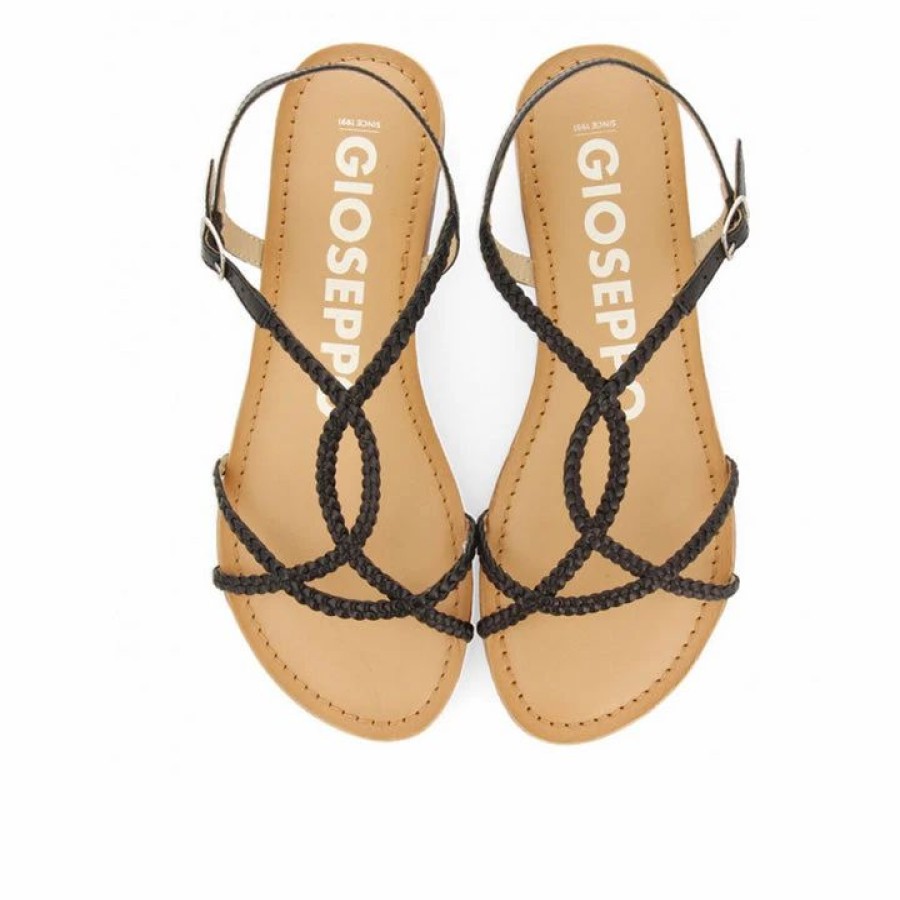 * Gioseppo Nioaque Black Sandals Sandals