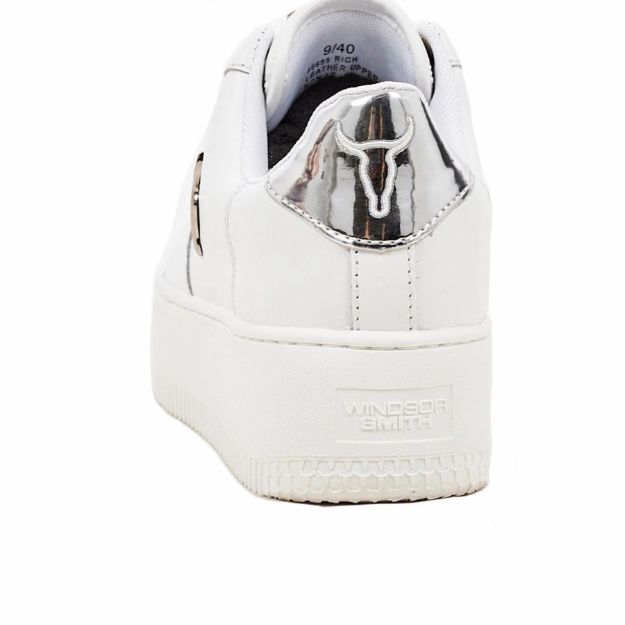 * Windsor Smith Rich Silver Sneakers Sneakers