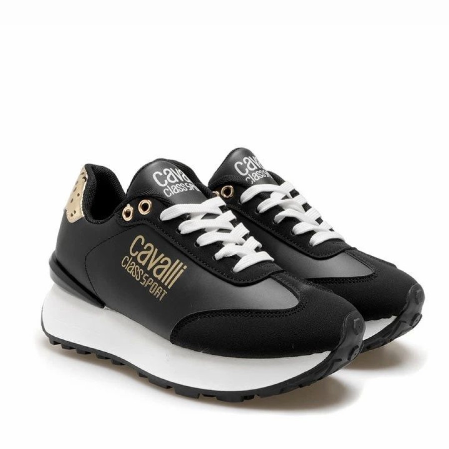 * Cavalli Class Sport Nero Var Sneakers Sneakers