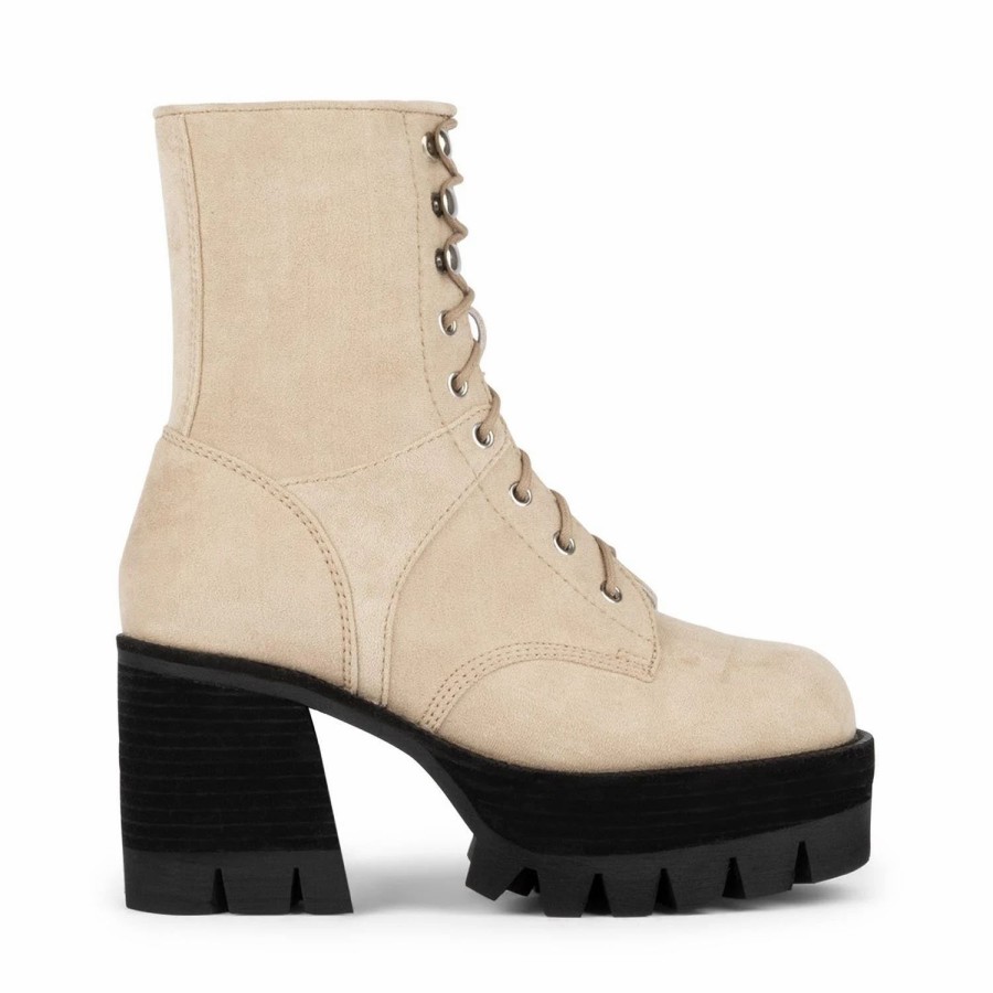 * Jeffrey Campbell Cocoon Ice Chunky Heeled Boots Boots