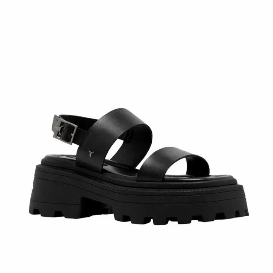 * Windsor Smith Revival Black Sandal Sandals