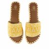 * De Siena Miami Beads Yellow Flats Flats