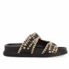 * Gioseppo Pancas Black Braided Sandals Sandals