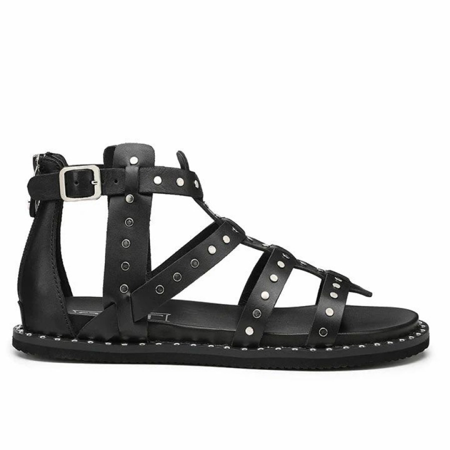 * Cult Roshelle 3432 Black With Studs Sandals Sandals