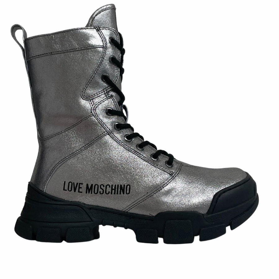 * Love Moschino High Metal Sneakers Sneakers