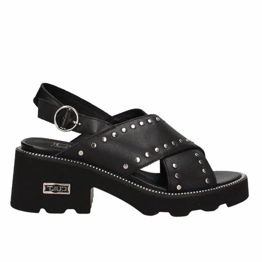 * Cult Grace 3705 Black Studds Sandals Sandals