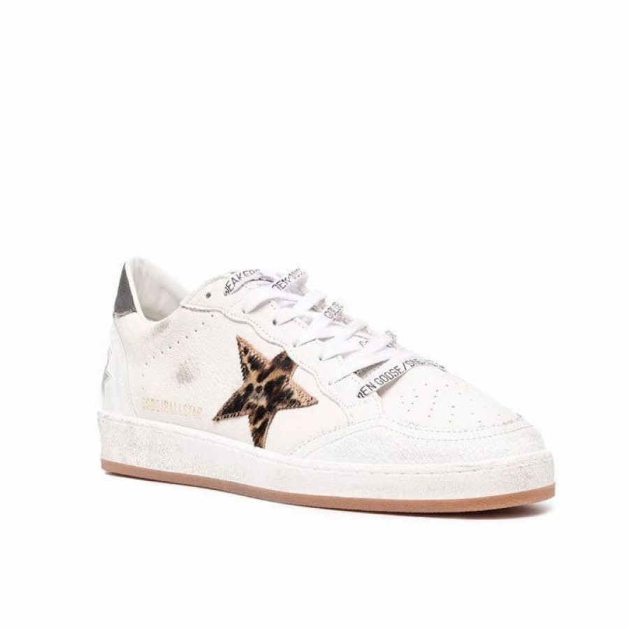 * Golden Goose Ball Star White/Beige Sneakers