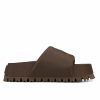 * Naked Wolfe Venus Nylon Brown Slippers Flats