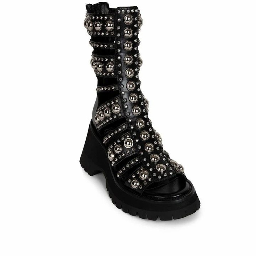 * Jeffrey Campbell Expression Black Sandals Sandals