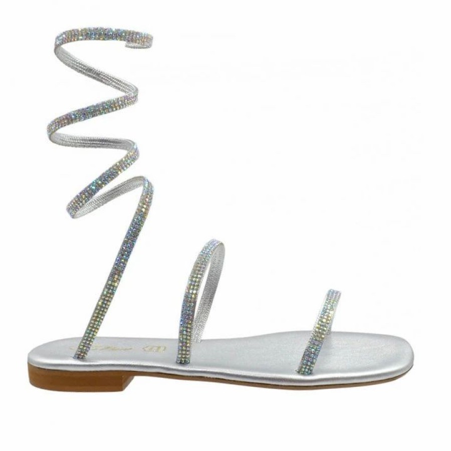 * S.Piero E34-006 Silver Sandals Sandals